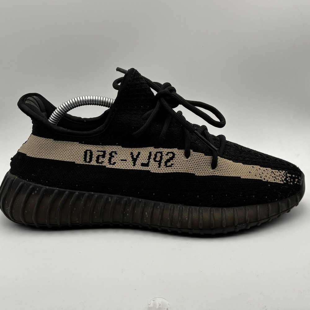 Adidas Yeezy Boost 350 V2 Mens Size 8 Black Oreo BY1604 SPLY-350 Sneakers